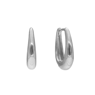 Aagaard creoler oval m. klaplås