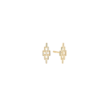 Aagaard murstens ørestikker 8kt guld