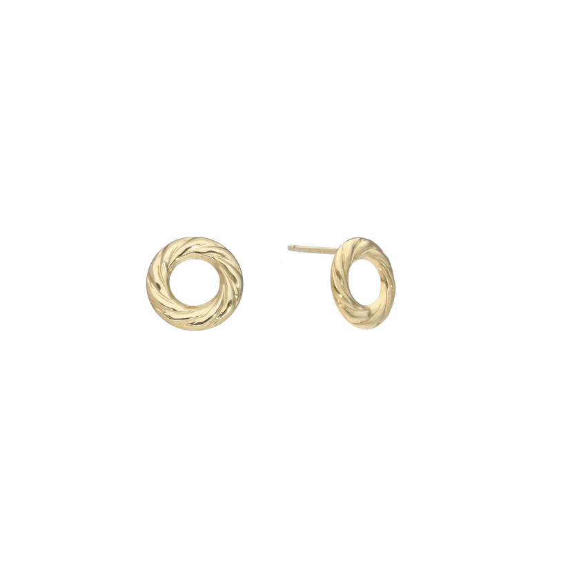 Aagaard ørestikker 8 kt guld, Wreath