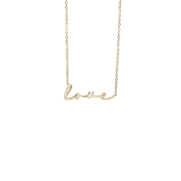 Aagaard Love forgyldt halskæde