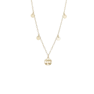 Aagaard Magic coin forgyldt halskæde