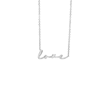 Aagaard Love sølv halskæde