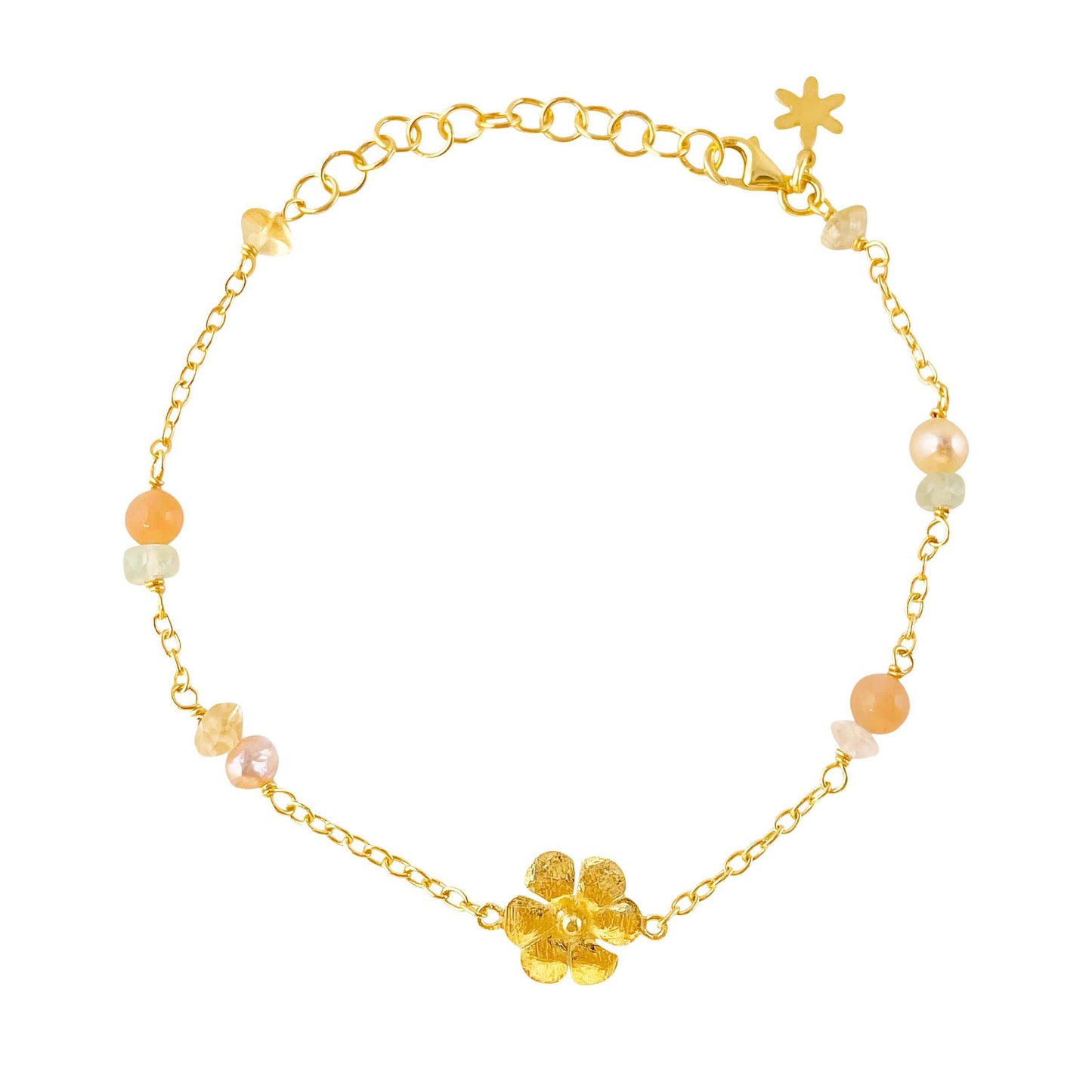 Susanne Friis Bjørner - Forgyldt sølv armbånd anker