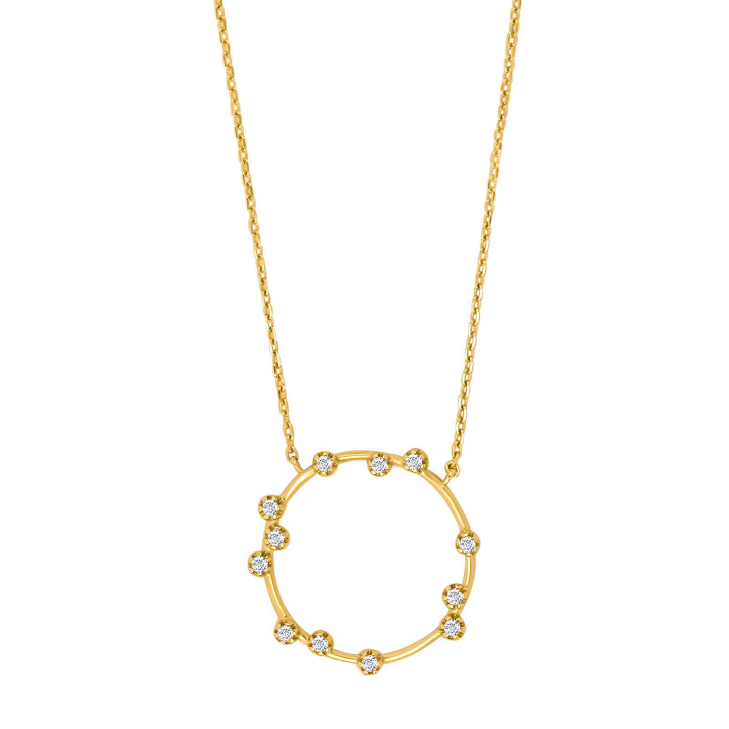 Joanli Nor Nananor halskæde i rhd. sølv og fg. sølv m. zirkonia