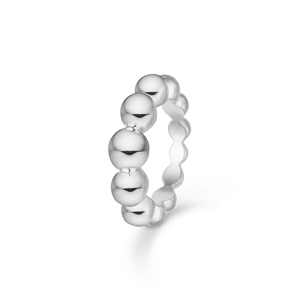 Mads Z Big Ball sølv ring