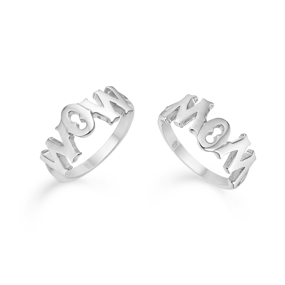 Mads Z MOM/WOW sølv ring