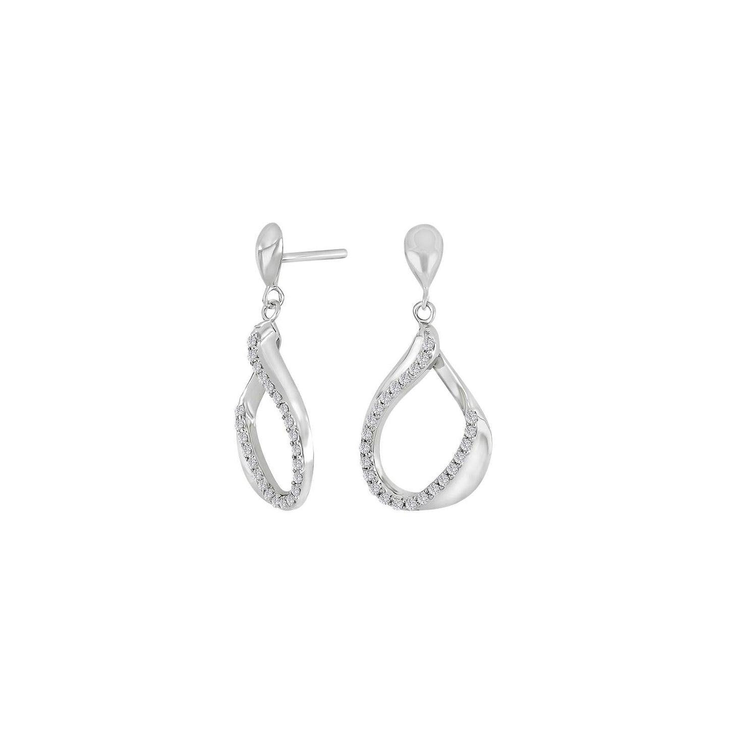 Rhod. sølvørestikker m. zirkorie