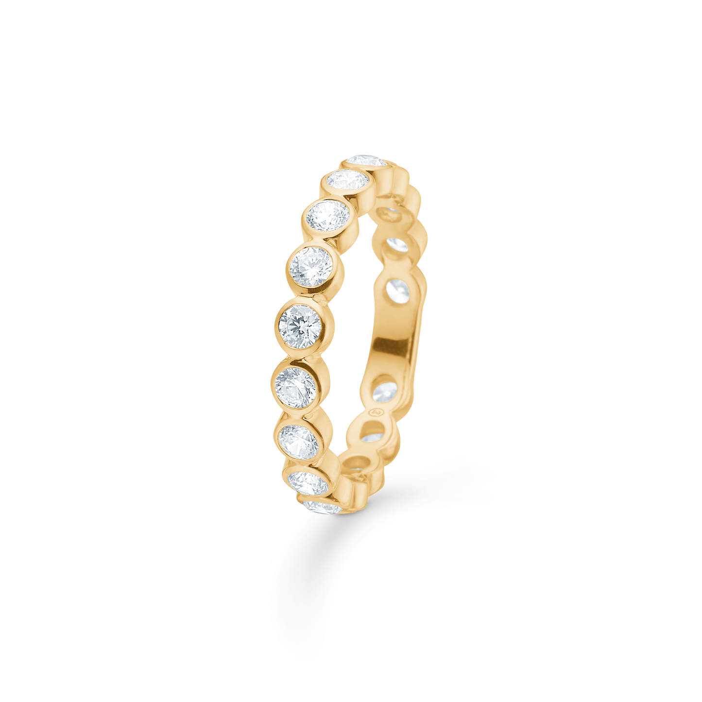 Mads Z Eterna 8 kt guld ring m. zirkonia