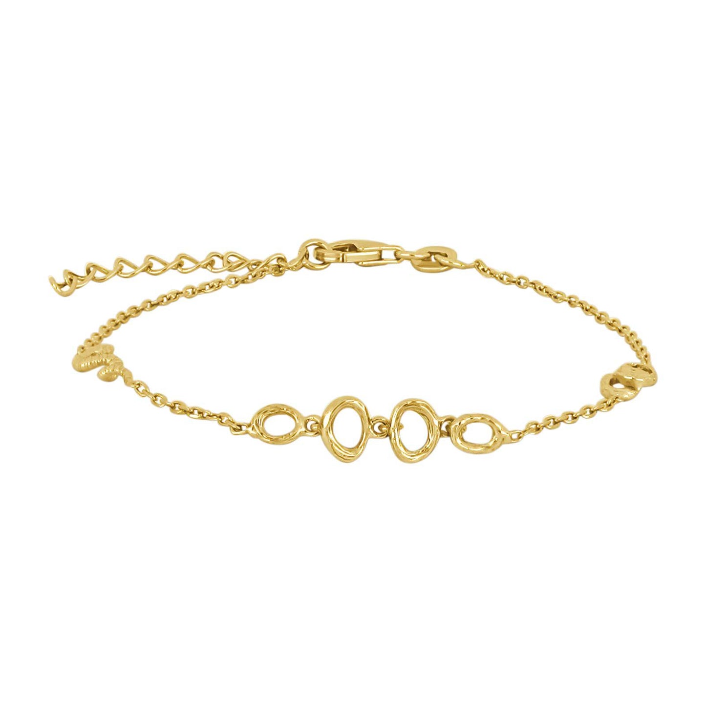 Rhd. sølv armbånd GEM52