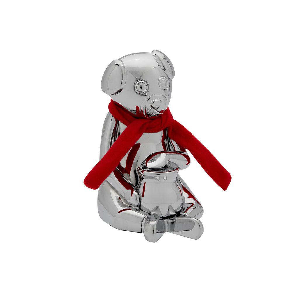 NOA Forkromet sparebøsse Bamse