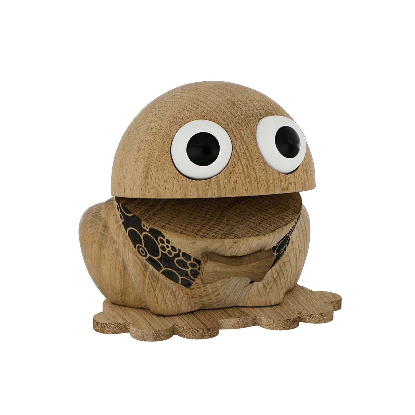 Nordahl Kaj træfigur i egetræ
