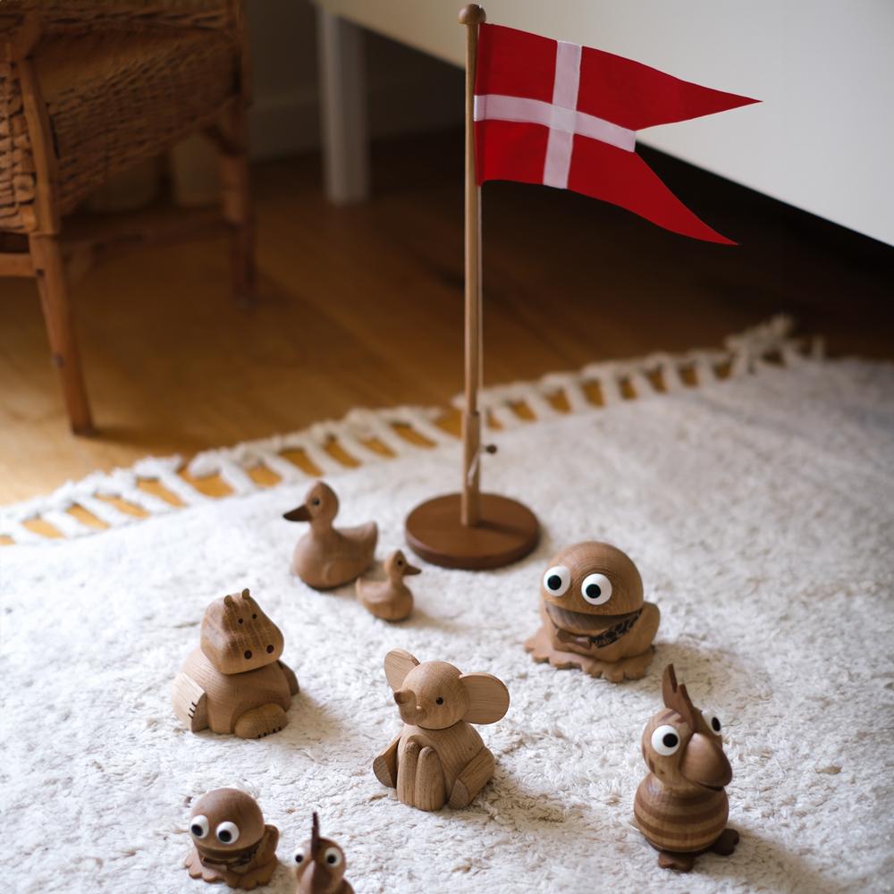 NOA Træ flagstang 39cm