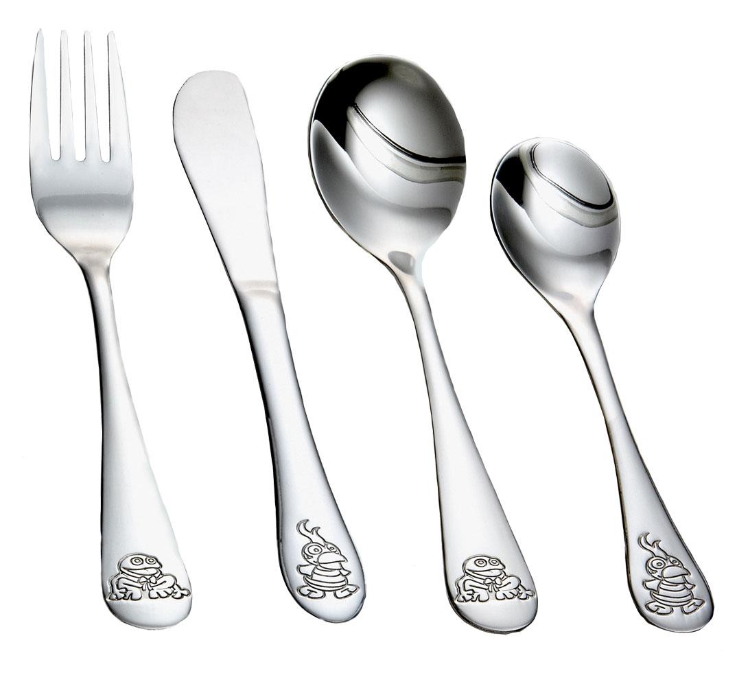 NOA bestik m. Kaj og Andrea motiv