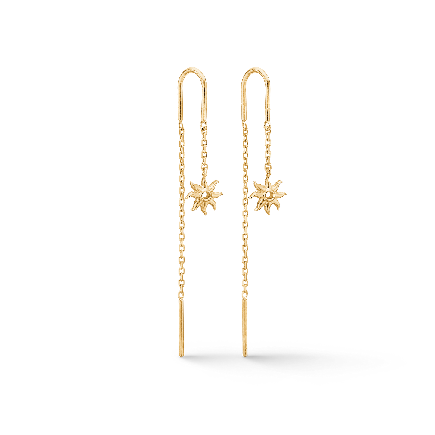 Studio Z Ocean Aura ørehængere i forg. sølv