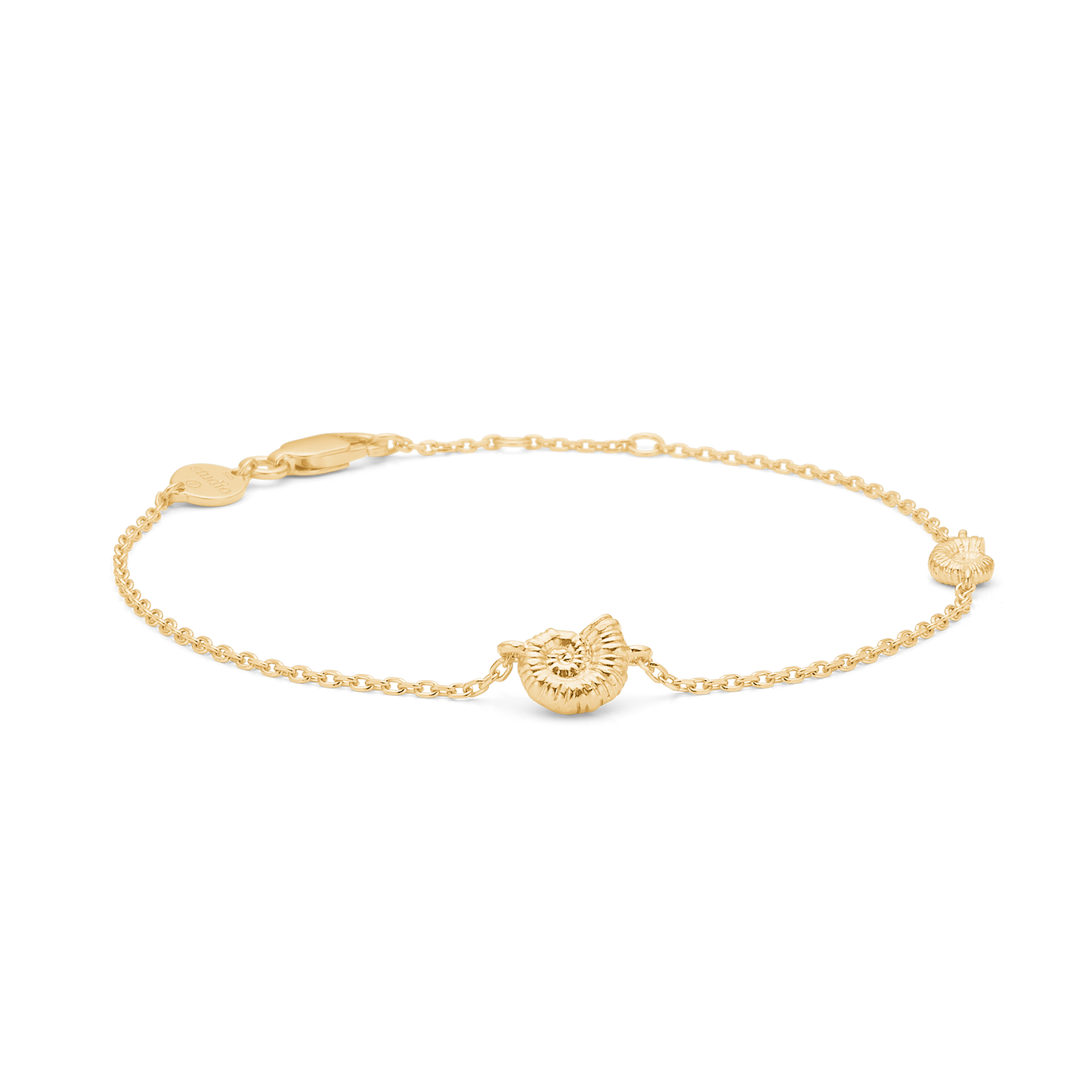 Studio Z Seashell Secrets forg. sølv armbånd