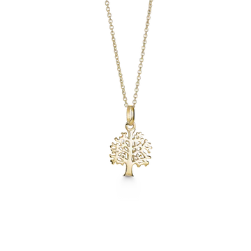 Aagaard halskæde livets træ, blankt