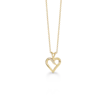 Aagaard Klassisk Hjertehalskæde