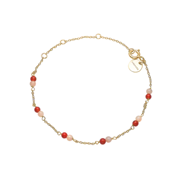 Aagaard armbånd m. agat og månesten