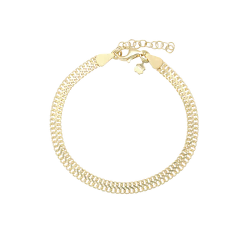 Aagaard armbånd flad lænke