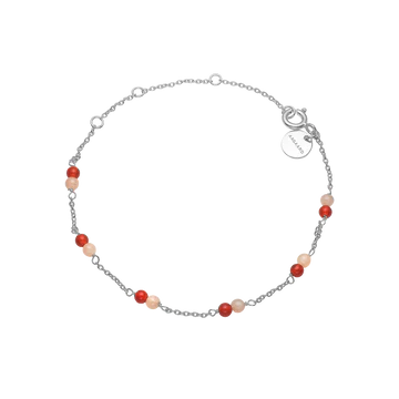 Aagaard armbånd m. agat og månesten