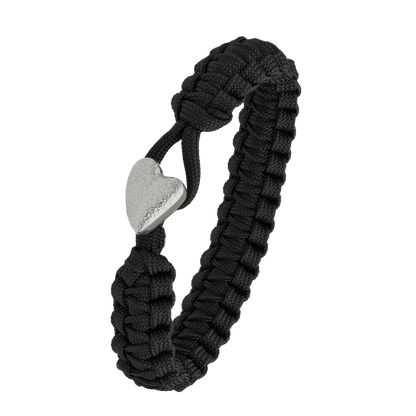 From Soldier to Soldier armbånd m. sølv hjerte lås