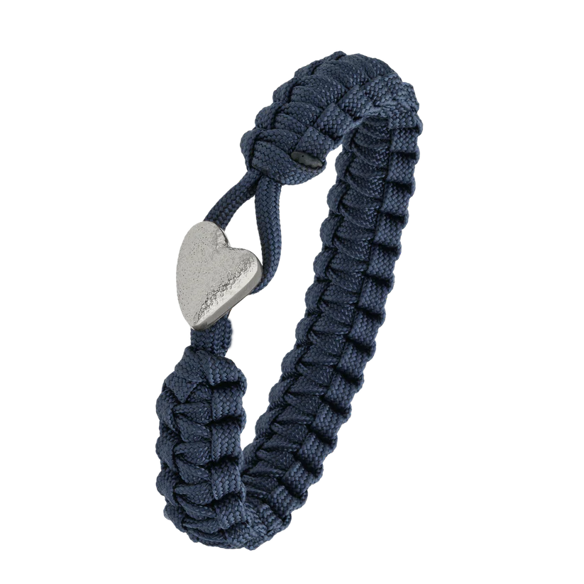 From Soldier to Soldier armbånd m. sølv hjerte lås