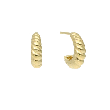 Aagaard halvcreol konkylie øreringe