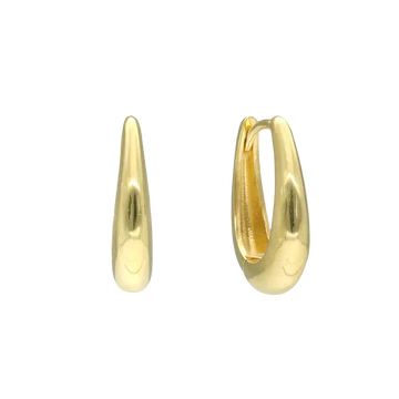 Aagaard creoler oval m. klaplås