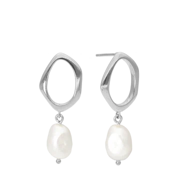 Aagaard øreringe med ferskvandsperler