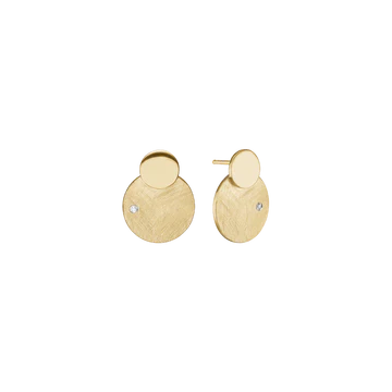 Aagaard cirkel ørestikker m. zirkonia