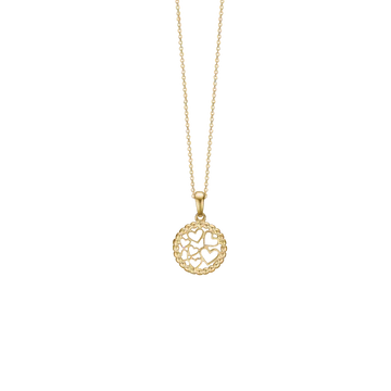 Aagaard vedhæng af små sammensatte hjerter