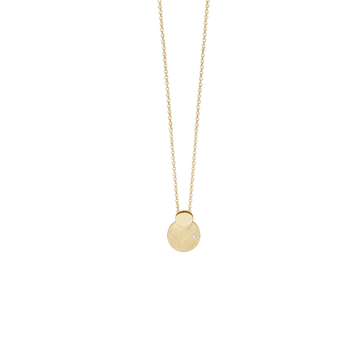 Aagaard cirkel vedhæng m. zirconia