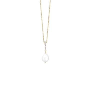 Aagaard halskæde m. ferskvandsperle