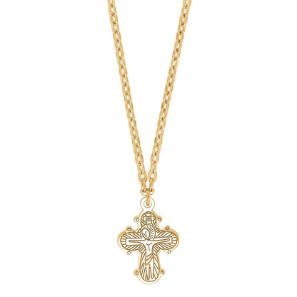 Siersbøl Dagmarkors i sølv eller forgyldt sølv