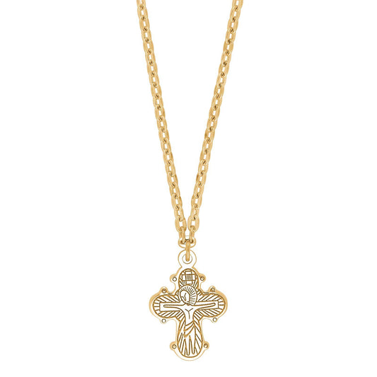 Siersbøl Dagmarkors i sølv eller forgyldt sølv