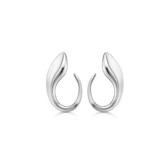 Mads Z Winelink sølv øreringe