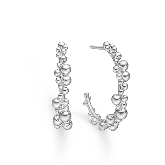 Mads Z Bubbles sølv øreringe