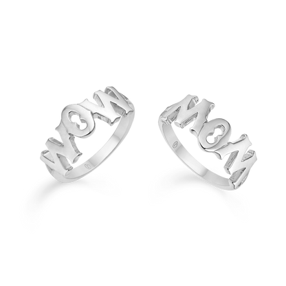 Mads Z MOM/WOW sølv ring