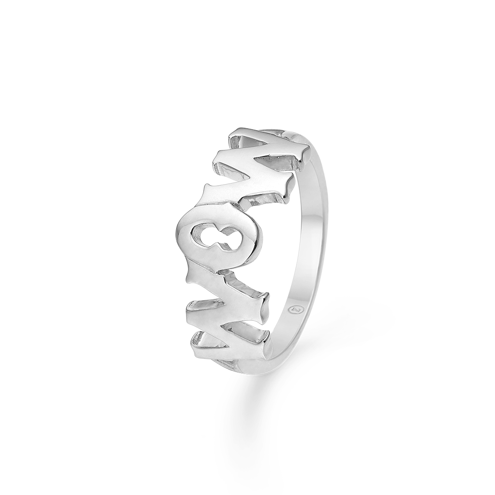 Mads Z MOM/WOW sølv ring