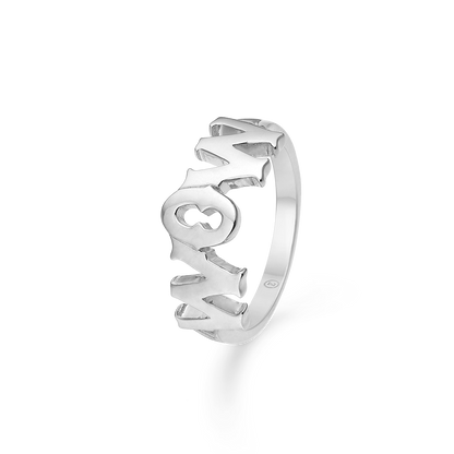 Mads Z MOM/WOW sølv ring