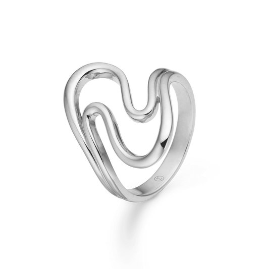 Mads Z Mira sølv ring