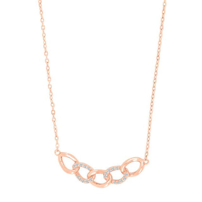 Joanli Nor halskæde m. klare sten