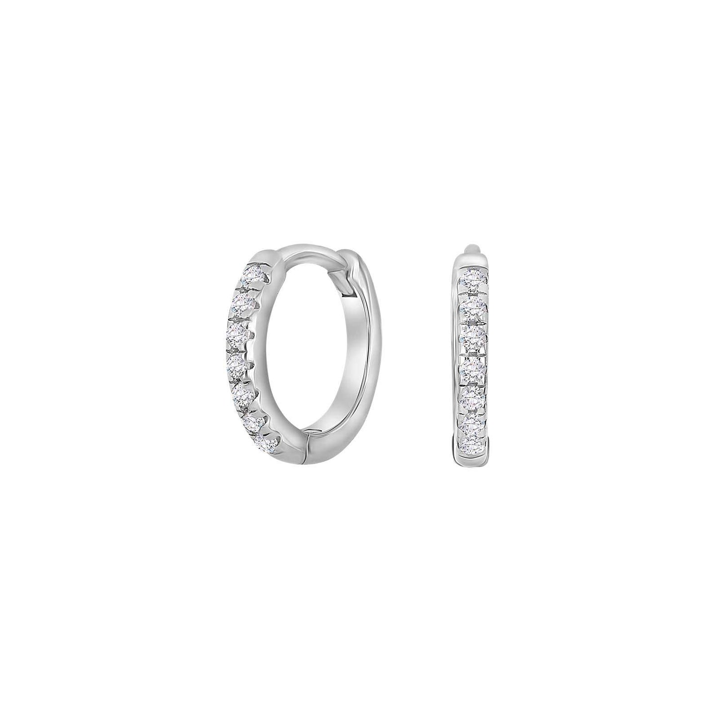 Joanli Nor forgyldt sølv creol HELLENOR