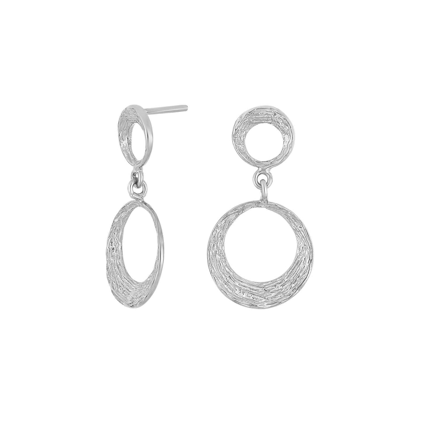 Nordahl jewellery rhd. sølv ørehængere SHINE52