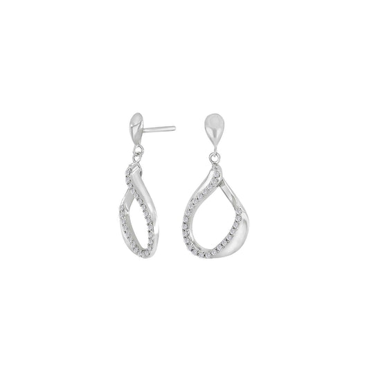 Rhod. sølvørestikker m. zirkorie