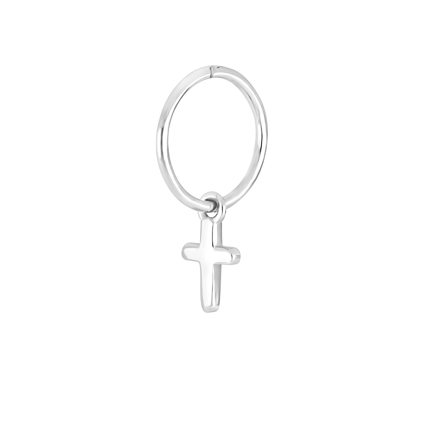 SON of NOA rhd. sølv creol kors 1 stk