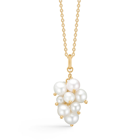 Mads Z 8kt. Coco vedhæng m. kulturperler