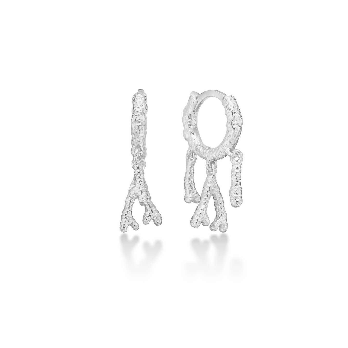 Studio Z Reef Essence øreringe i sølv