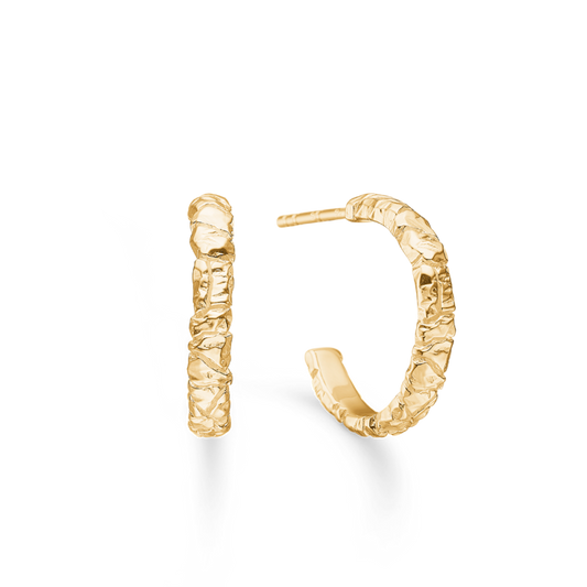 Studio Z Bigger Element creoler i forg. sølv