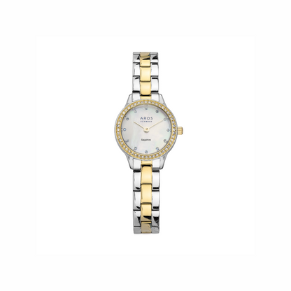 AROS Dameur rund marmor skive og sten